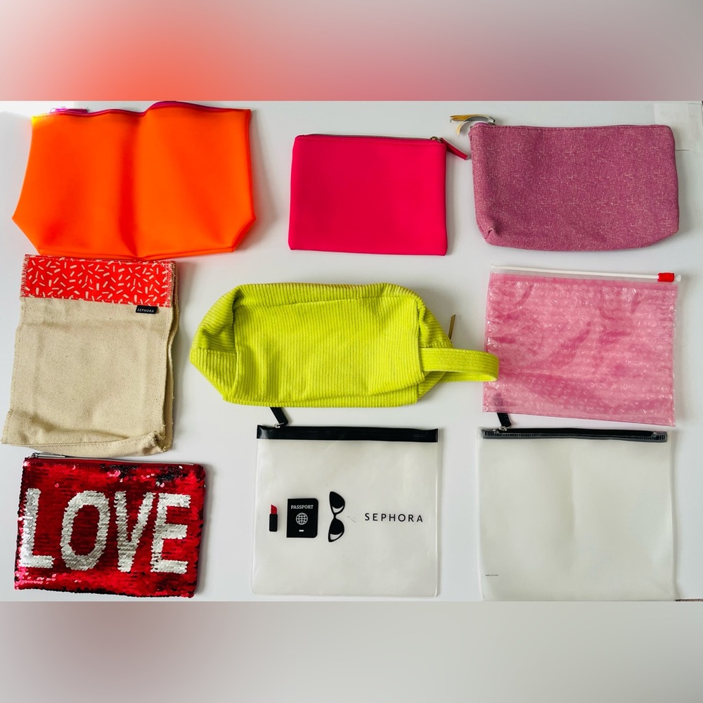 Makeup and Hair Samples and Makeup bag Bundle